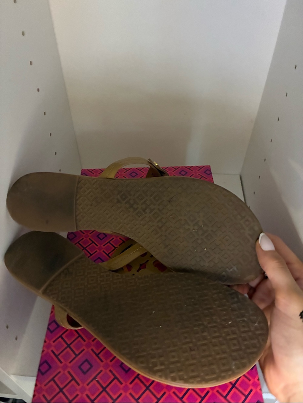 Tory Burch Tan Miller Thong Sandals - Women's - Picture 4 of 6